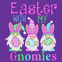 Easter With My Gnomies T-Shirt thumb 7