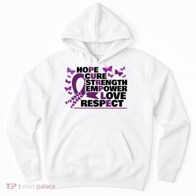 Epilepsy Warrior Purple Ribbon Butterfly Hoodie