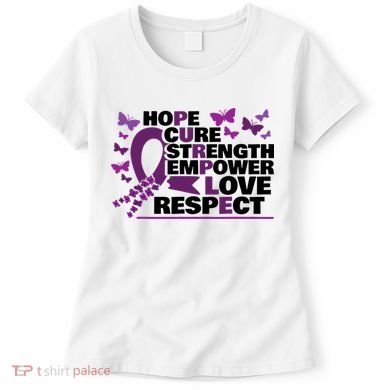 Epilepsy Warrior Purple Ribbon Butterfly Women's T-Shirt