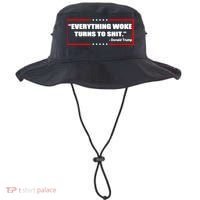 Everything Woke Turns To Shit Bucket Hat thumb 0