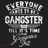 Everyone Want To Be Gangster Till Its Time To Do Beanie thumb 2