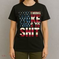Everything Woke Turns To Shit USA Flag T-Shirt thumb 4