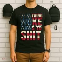 Everything Woke Turns To Shit USA Flag T-Shirt thumb 6