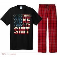Everything Woke Turns To Shit USA Flag Pajama Set thumb 0