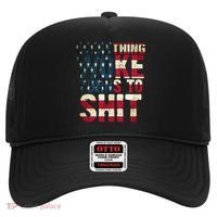 Everything Woke Turns To Shit USA Flag Hat thumb 0