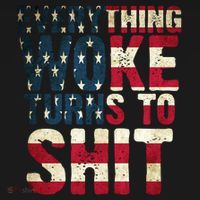 Everything Woke Turns To Shit USA Flag Women's T-Shirt thumb 6