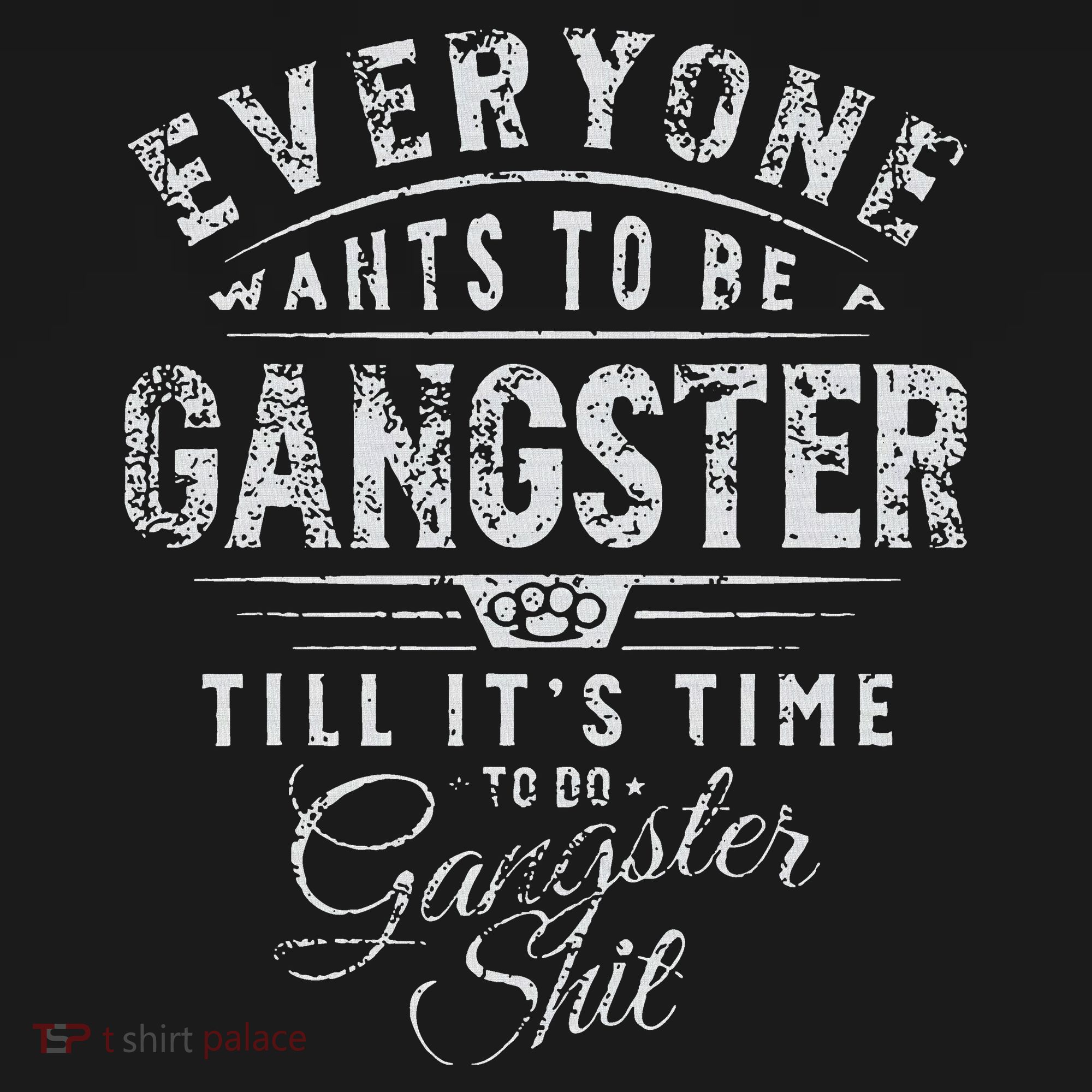Everyone Wants To Be Gangster Till ItS Time Women's Hoodie