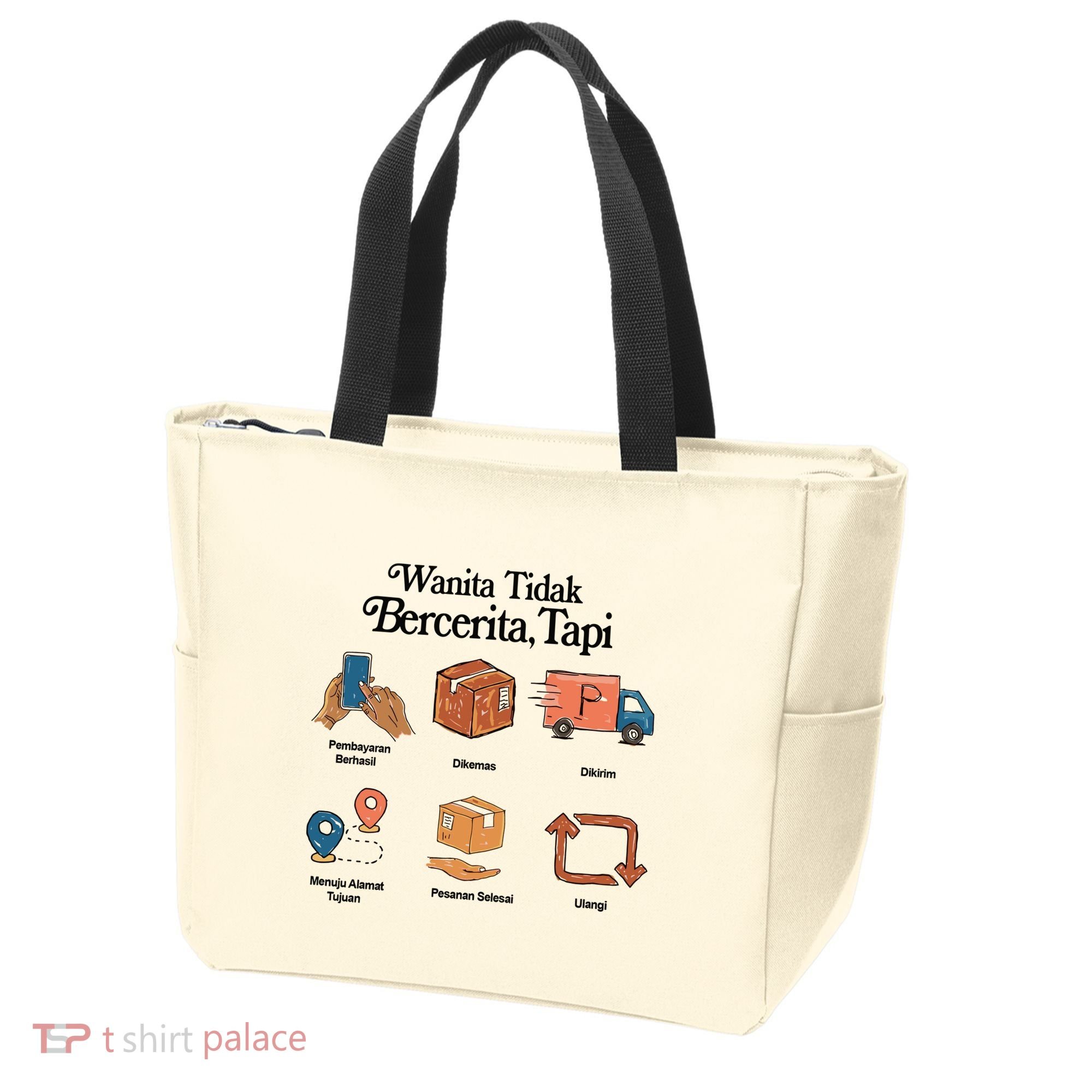 Eros Wanita Tidak Bercerita Tapi Tote Bag