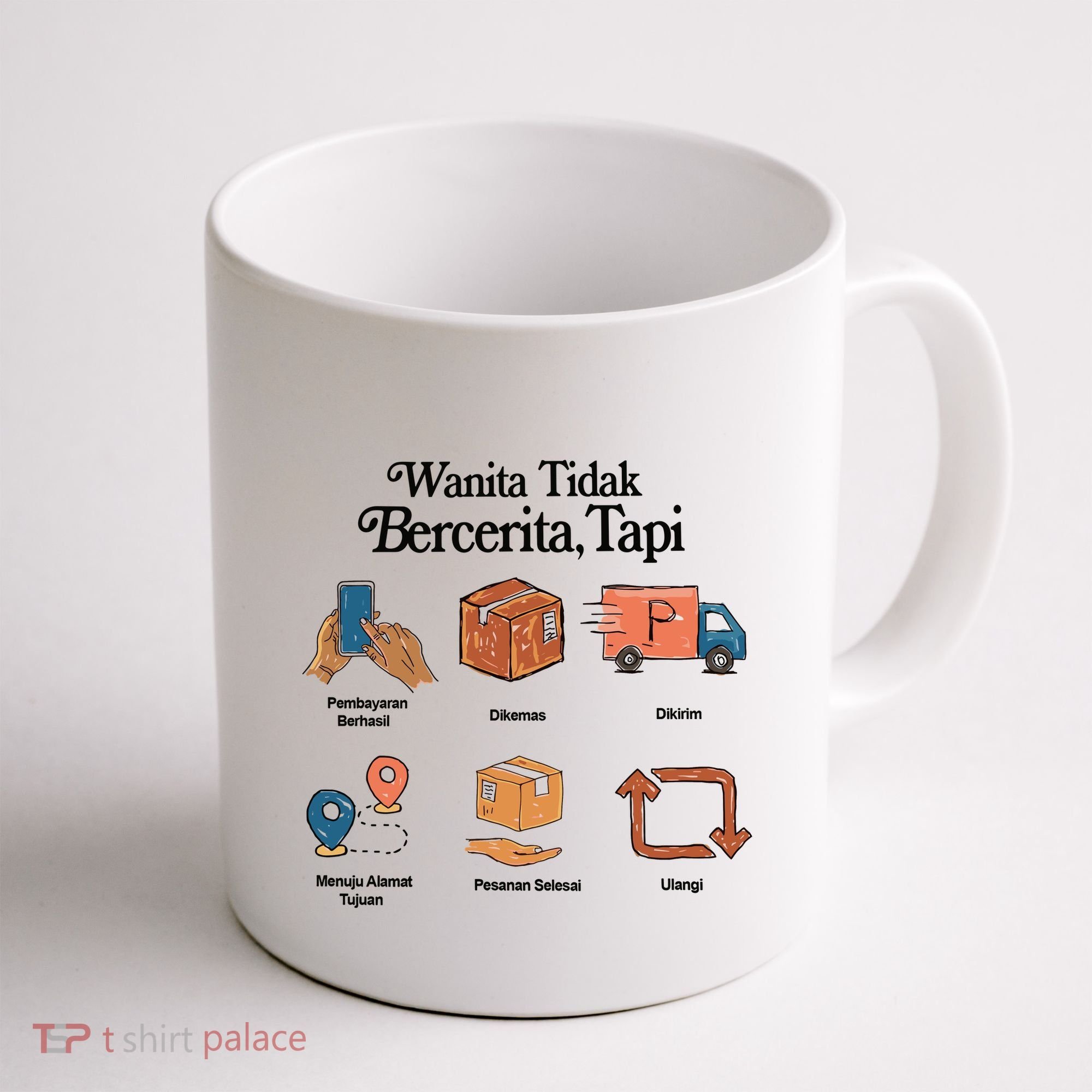 Eros Wanita Tidak Bercerita Tapi Coffee Mug