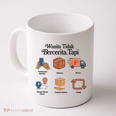 Eros Wanita Tidak Bercerita Tapi Coffee Mug