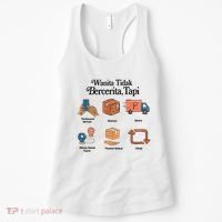Eros Wanita Tidak Bercerita Tapi Women's Tank Top thumb 0
