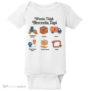 Eros Wanita Tidak Bercerita Tapi Baby Bodysuit