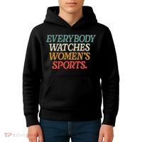 Everybody Watches Wo Sports Kids Hoodie thumb 4