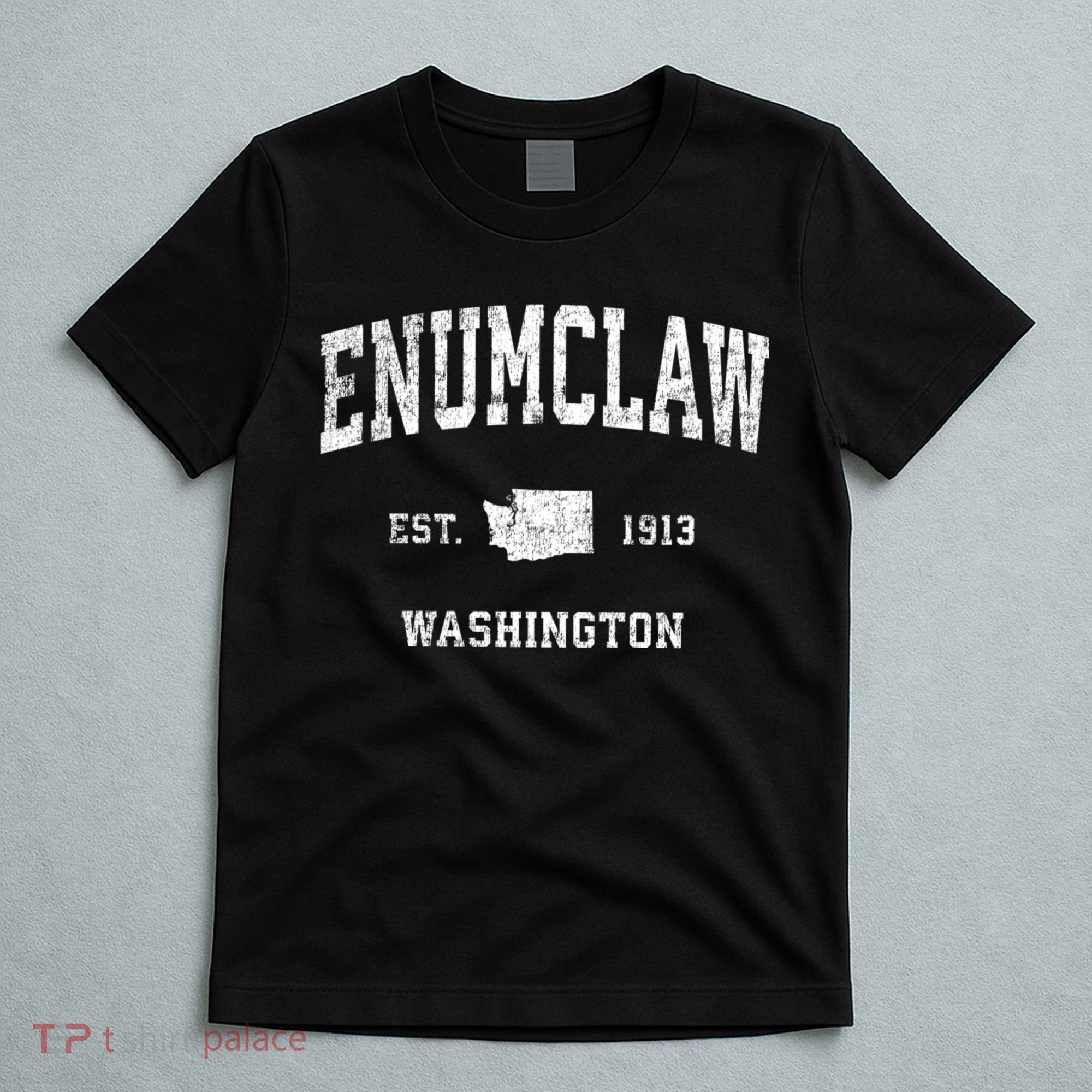 Enumclaw Washington Wa Vintage Sports T-Shirt