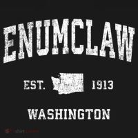 Enumclaw Washington Wa Vintage Sports T-Shirt thumb 7