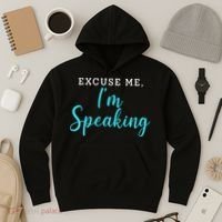 Excuse Me I'm Speaking Kamala Harris Quote Vice President Debate  Hoodie thumb 3