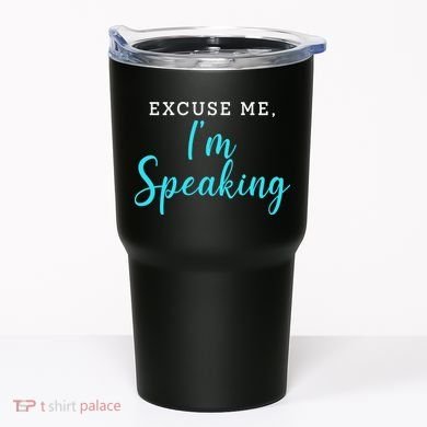 Excuse Me I'm Speaking Kamala Harris Quote Vice President Debate  Tumbler