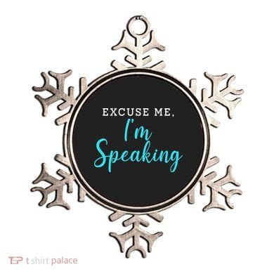 Excuse Me I'm Speaking Kamala Harris Quote Vice President Debate  Ornament