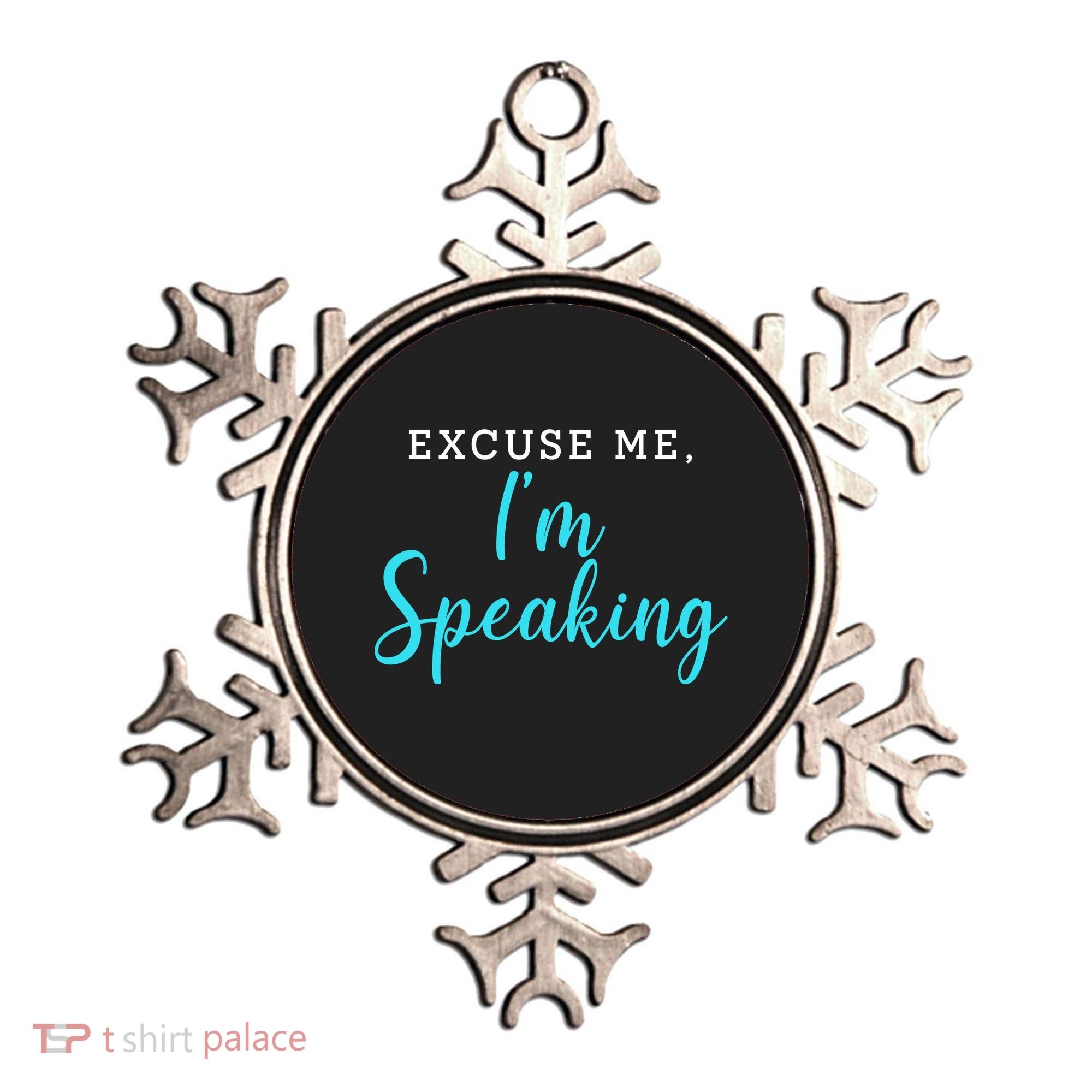 Excuse Me I'm Speaking Kamala Harris Quote Vice President Debate  Ornament