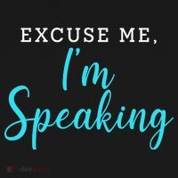 Excuse Me I'm Speaking Kamala Harris Quote Vice President Debate  Kids Sweatshirt thumb 2