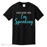 Excuse Me I'm Speaking Kamala Harris Quote Vice President Debate  Kids T-Shirt thumb 0