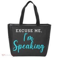Excuse Me I'm Speaking Kamala Harris Quote Vice President Debate  Tote Bag thumb 0