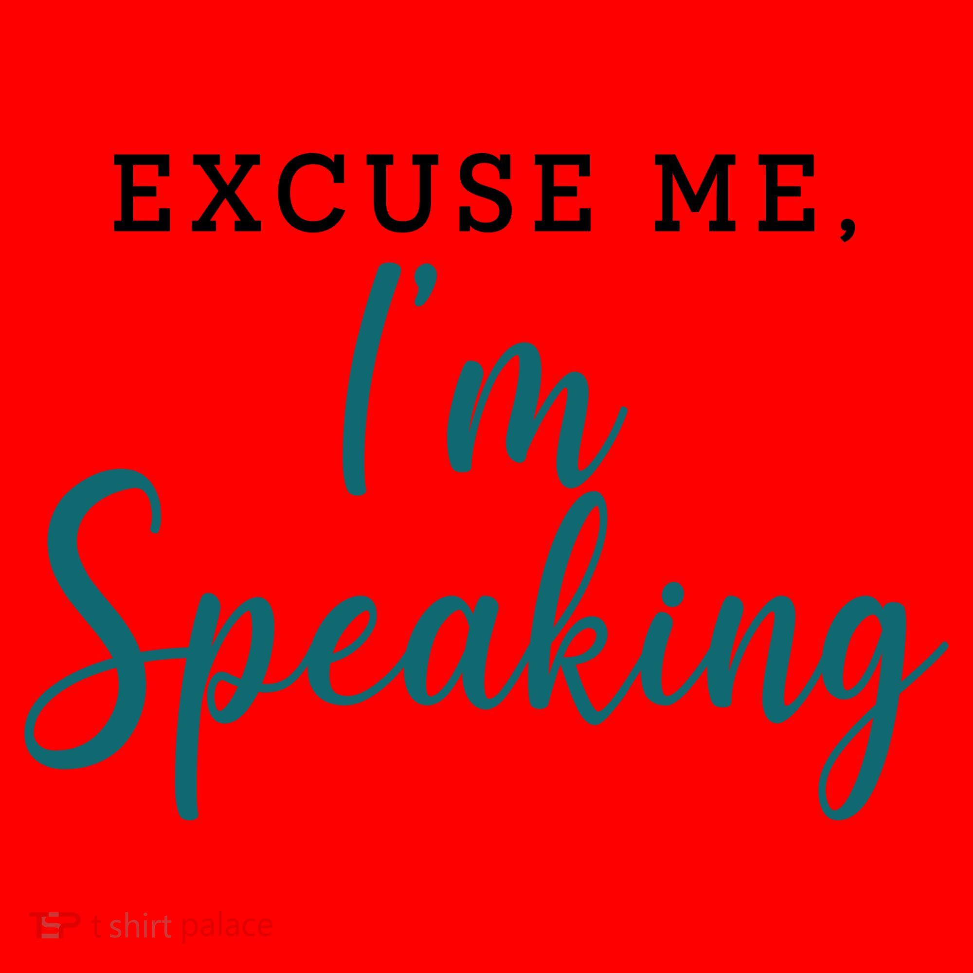 Excuse Me I'm Speaking Kamala Harris Quote Vice President Debate  Santa Hat