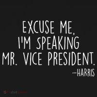 Excuse Me I'm Speaking Mr Vice President Kamala Harris Debate Baby Bodysuit thumb 2