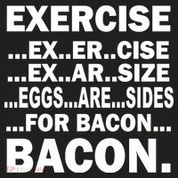 Exercise Eggs Are Sides For Bacon Hat thumb 2