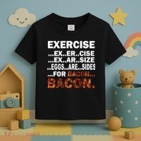 Exercise For Bacon Camouflage Toddler T-Shirt thumb 3