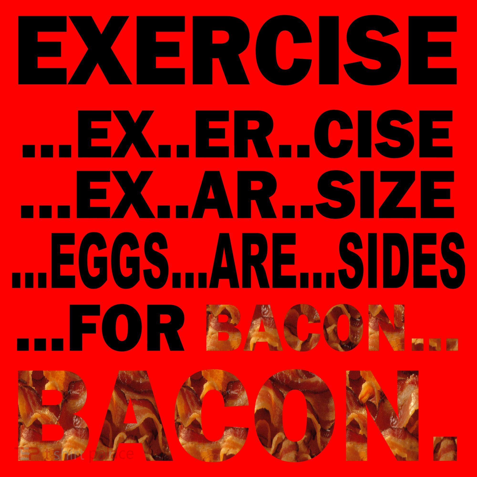 Exercise For Bacon Camouflage Santa Hat