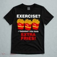 Exercise I Thought You Said French Fries T-Shirt thumb 5