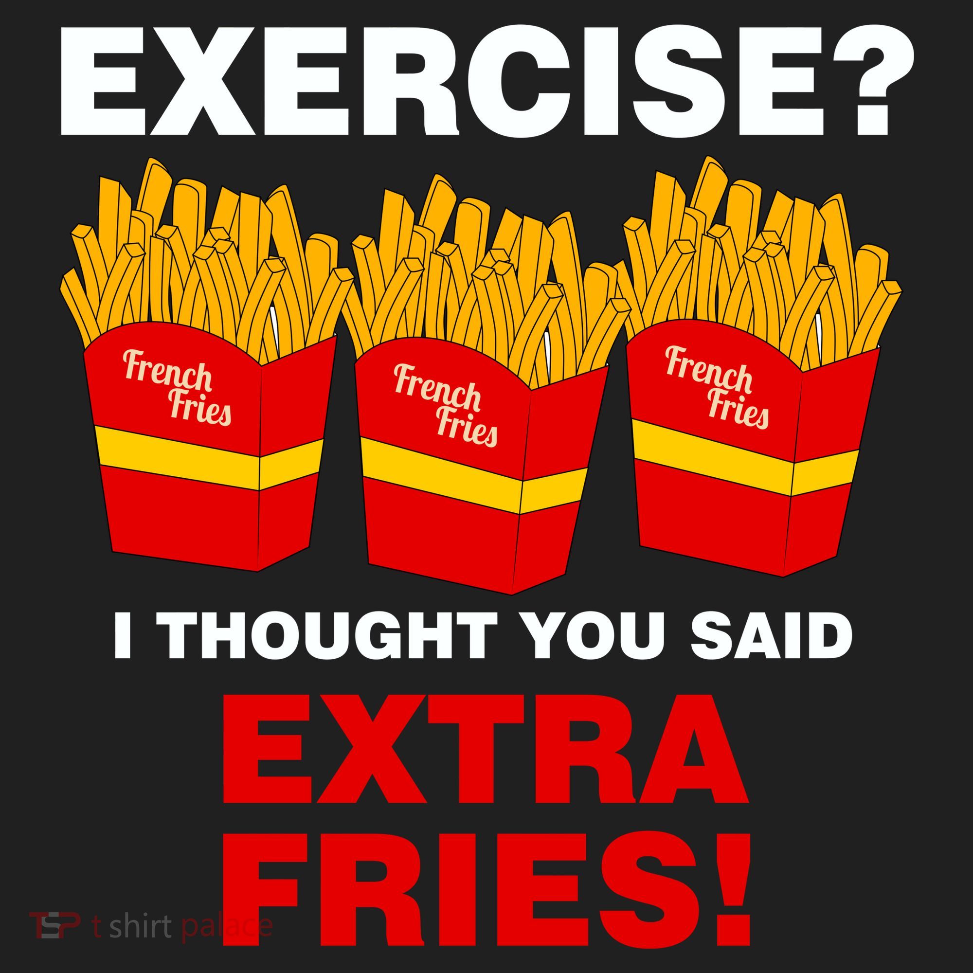 Exercise I Thought You Said French Fries Beanie
