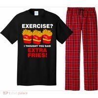 Exercise I Thought You Said French Fries Pajama Set thumb 0