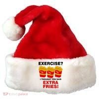 Exercise I Thought You Said French Fries Santa Hat thumb 0
