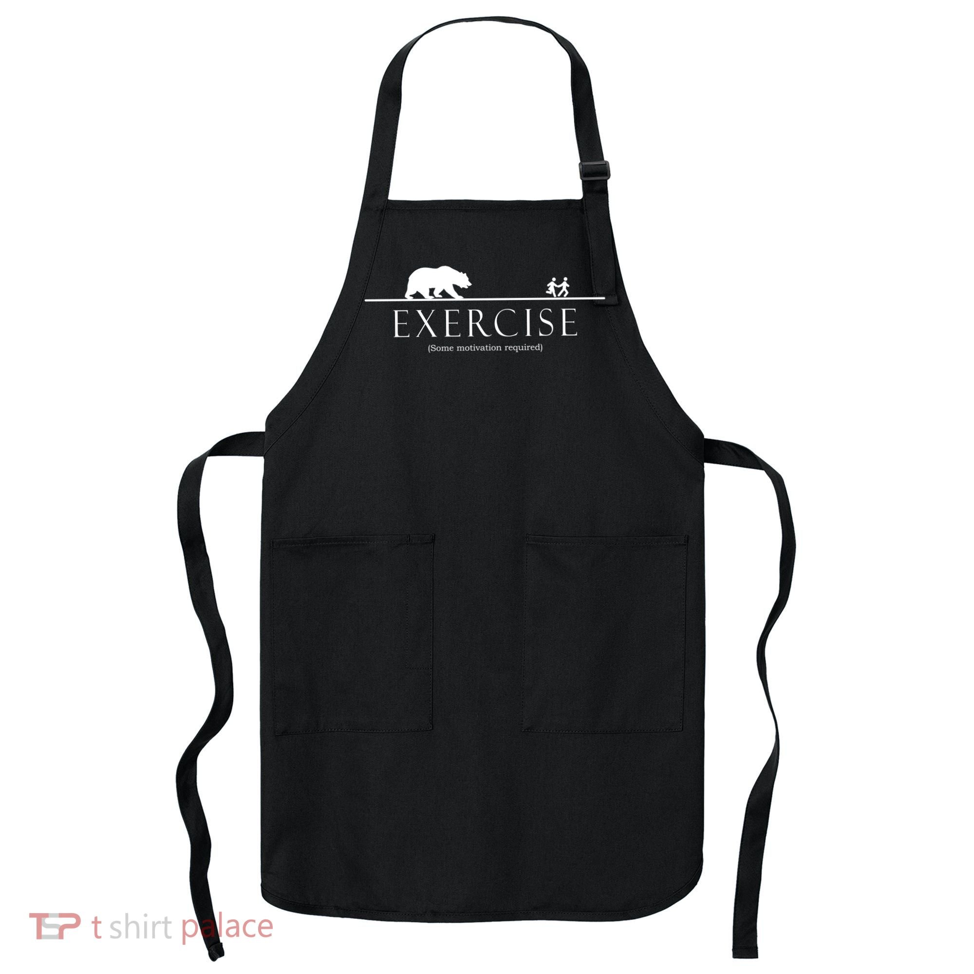 Exercise Some Motivation Required Running from Bear Apron