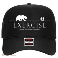 Exercise Some Motivation Required Running from Bear Hat thumb 0