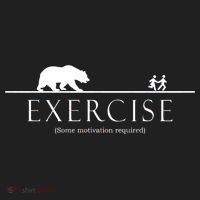 Exercise Some Motivation Required Running from Bear Hat thumb 2