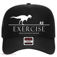Exercise Some Motivation Required Running from T-Rex Hat thumb 0