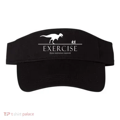 Exercise Some Motivation Required Running from T-Rex Visor