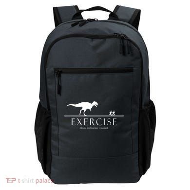 Exercise Some Motivation Required Running from T-Rex Backpack