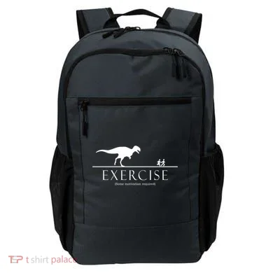 Exercise Some Motivation Required Running from T-Rex Backpack
