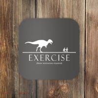 Exercise Some Motivation Required Running from T-Rex Coaster thumb 0