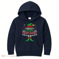 Elf Xmas Gift SantaS Favorite Project Manager Ugly Sweater Kids Hoodie thumb 0