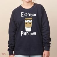 Espresso Patronum Funny Coffee Women's Sweatshirt thumb 0
