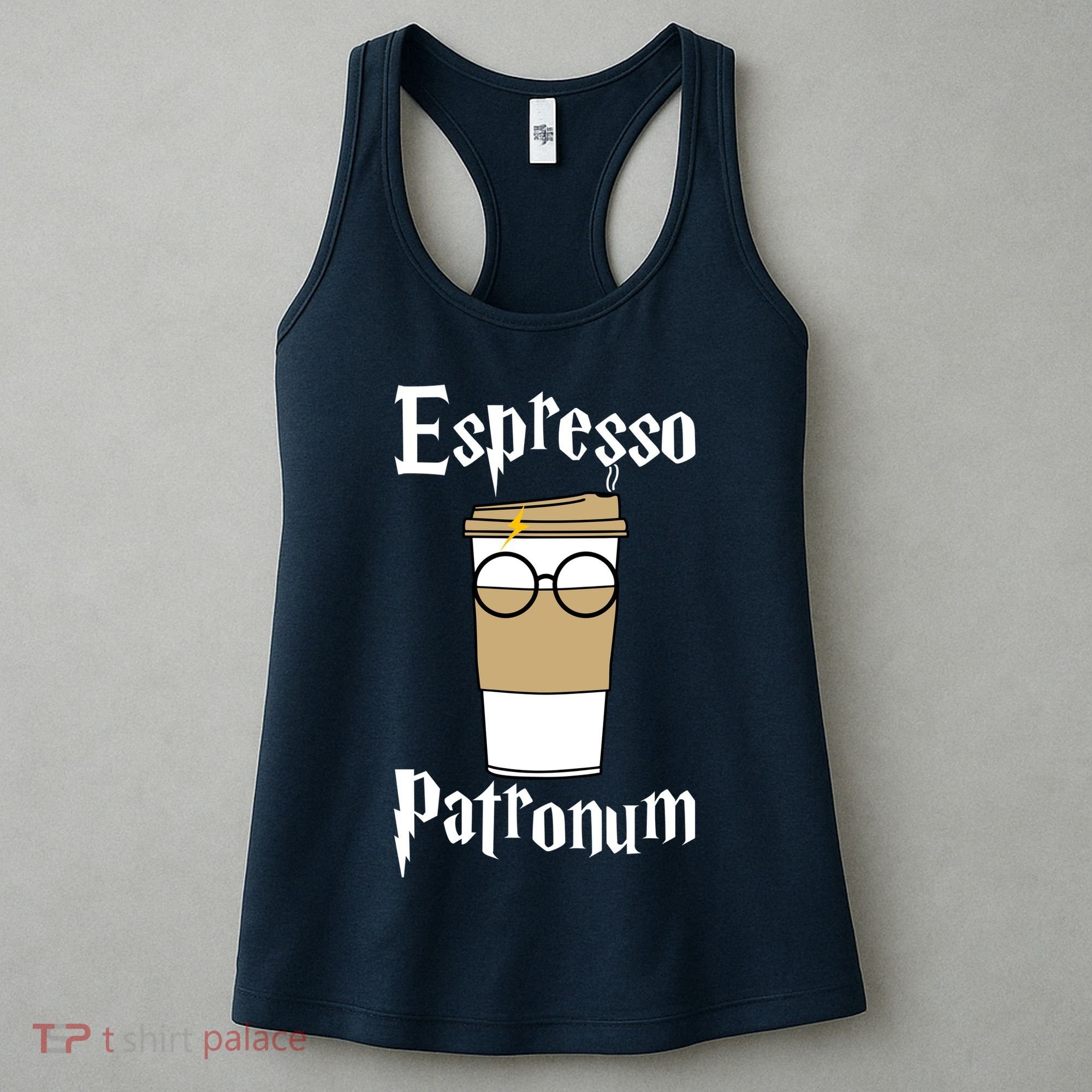 Espresso Patronum Funny Coffee Women's Tank Top