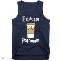 Espresso Patronum Funny Coffee Tank Top thumb 0