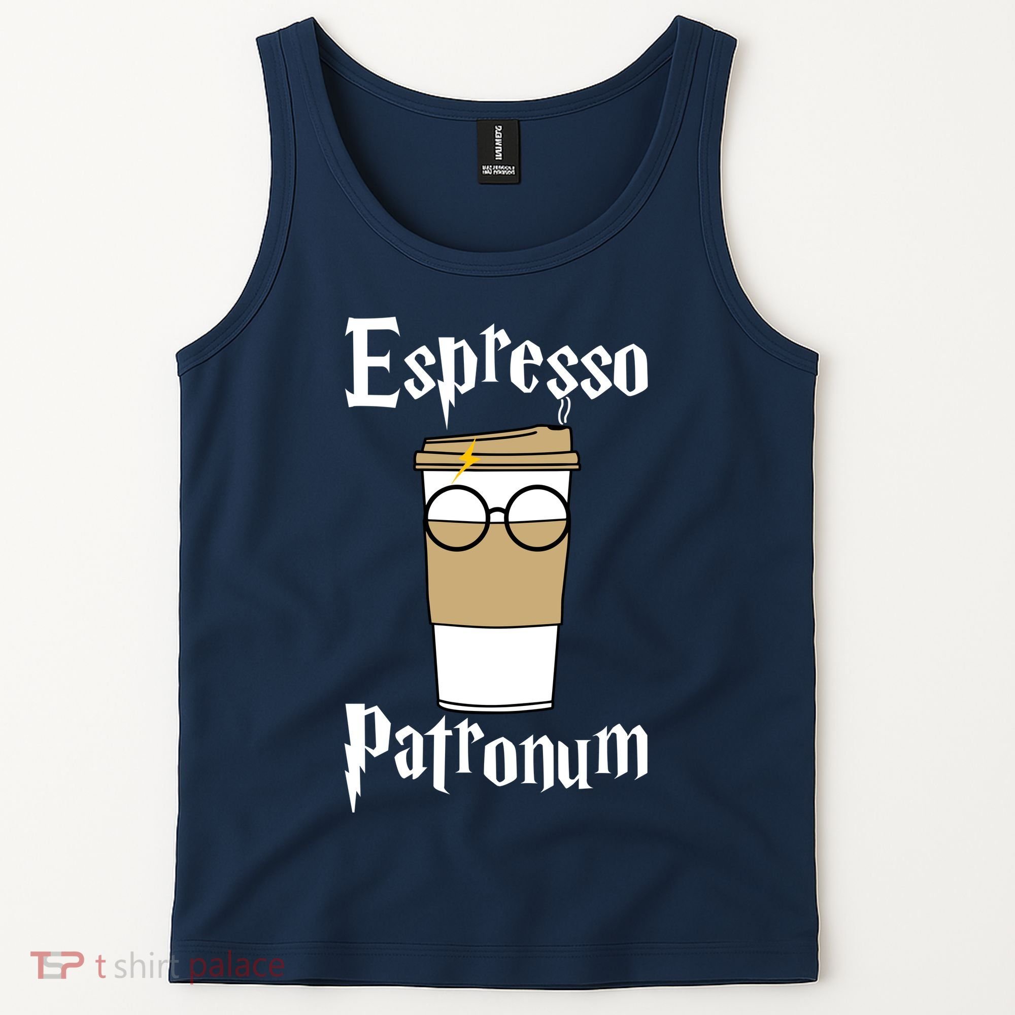 Espresso Patronum Funny Coffee Tank Top
