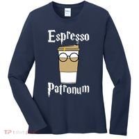 Espresso Patronum Funny Coffee Women's Long Sleeve Shirt thumb 0