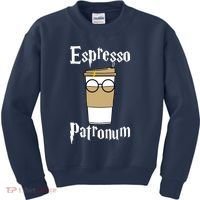Espresso Patronum Funny Coffee Kids Sweatshirt thumb 0